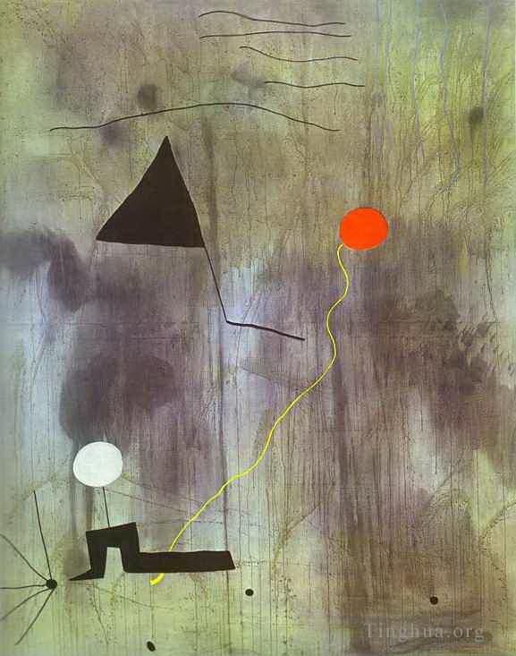 Joan Miro's Contemporary Various Paintings - The Birth of the World