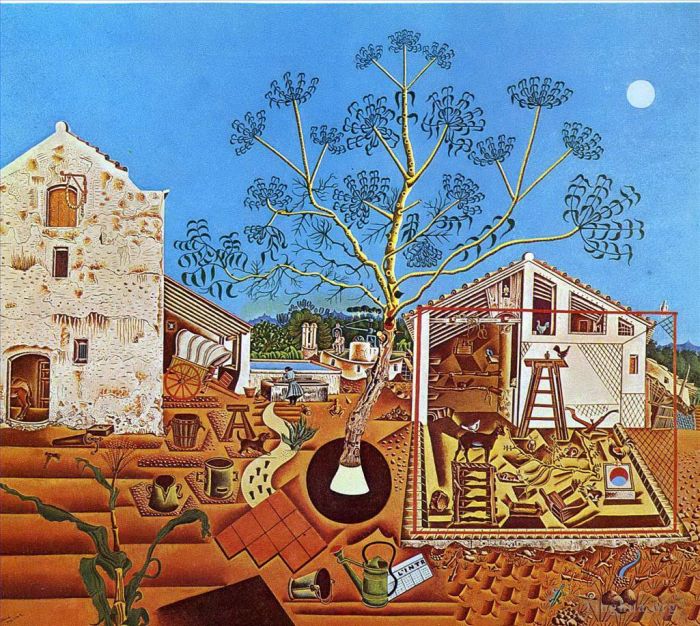 Joan Miro's Contemporary Various Paintings - The Farm