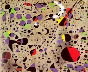 Contemporary Artwork by Joan Miro - The Poetess