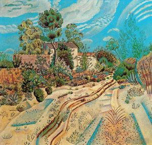 Contemporary Artwork by Joan Miro - The Waggon Tracks