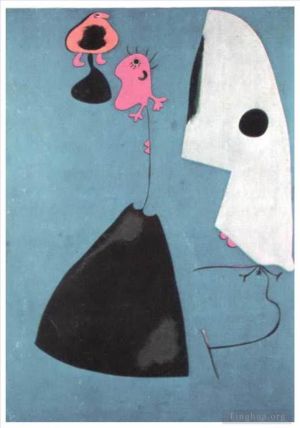 Contemporary Artwork by Joan Miro - Three gifts