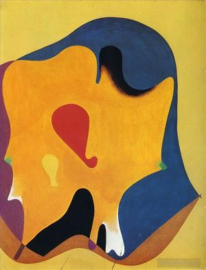 Contemporary Artwork by Joan Miro - Cap d home