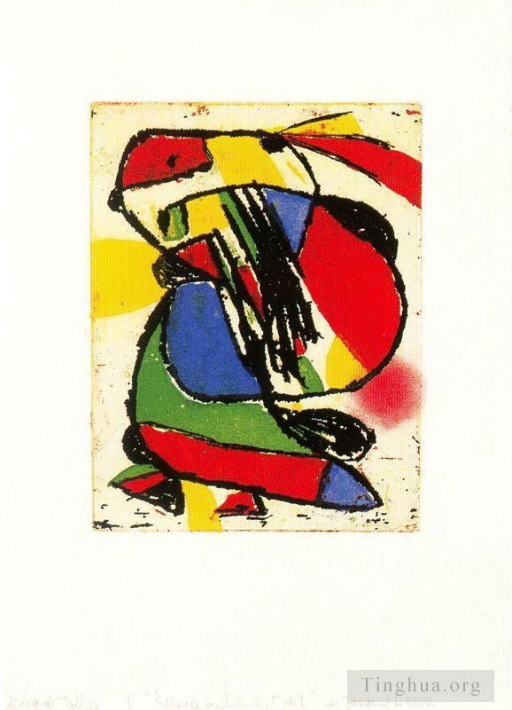 Joan Miro's Contemporary Various Paintings - Unknown title 3