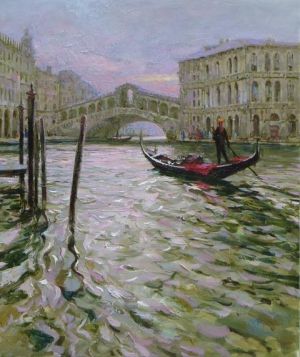 Contemporary Oil Painting - Venice