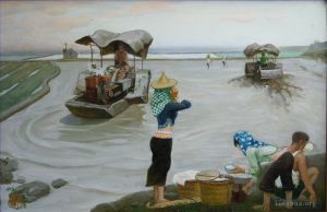 Contemporary Artwork by Li Jiahui - Farming season