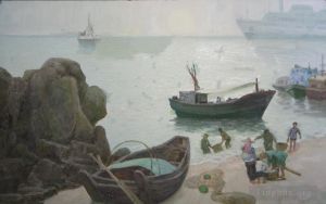 Contemporary Artwork by Li Jiahui - Return from the sea