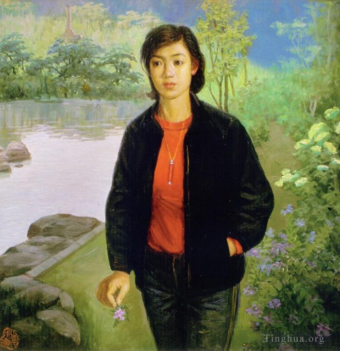 Li Jiahui's Contemporary Oil Painting - Reveries
