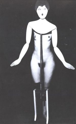 Contemporary Artwork by Man Ray - The coat stand 1920