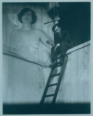 Contemporary Artwork by Man Ray - Tristan tzar 1921