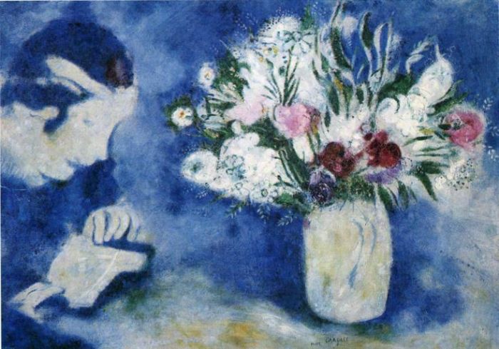 Marc Chagall's Contemporary Various Paintings - Bella in Mourillon