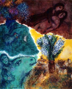 Contemporary Artwork by Marc Chagall - Dawn