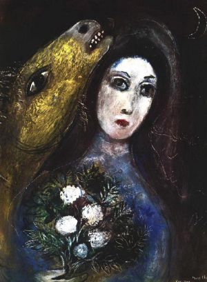 Contemporary Artwork by Marc Chagall - For Vava