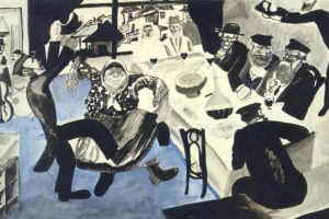Contemporary Artwork by Marc Chagall - Jewish Wedding