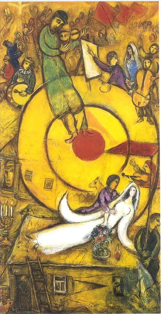 Marc Chagall's Contemporary Various Paintings - Liberation