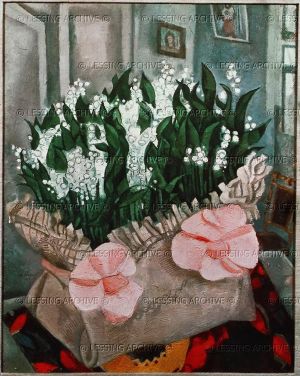 Contemporary Artwork by Marc Chagall - Lilies of the Valley