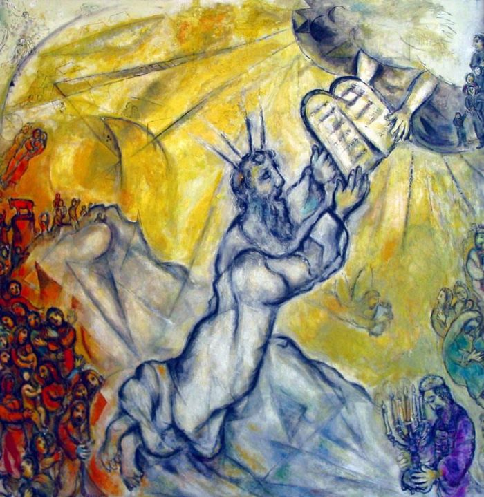 Marc Chagall's Contemporary Various Paintings - Message Biblique