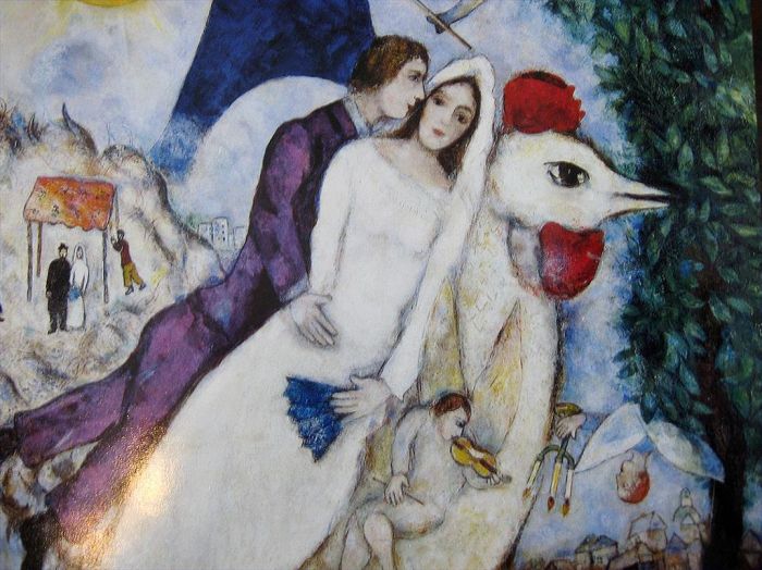 Marc Chagall's Contemporary Various Paintings - Monsters Chimeras and Hybrids