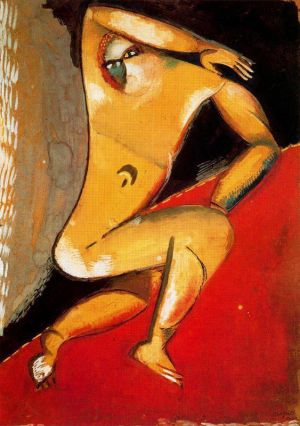 Contemporary Artwork by Marc Chagall - Nude