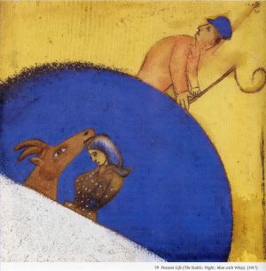 Contemporary Artwork by Marc Chagall - Peasant Life 2