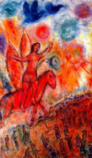 Contemporary Artwork by Marc Chagall - Phaeton