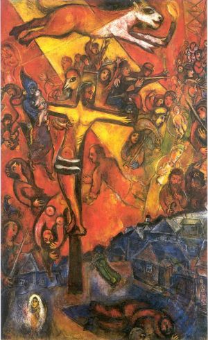 Contemporary Artwork by Marc Chagall - Resistance