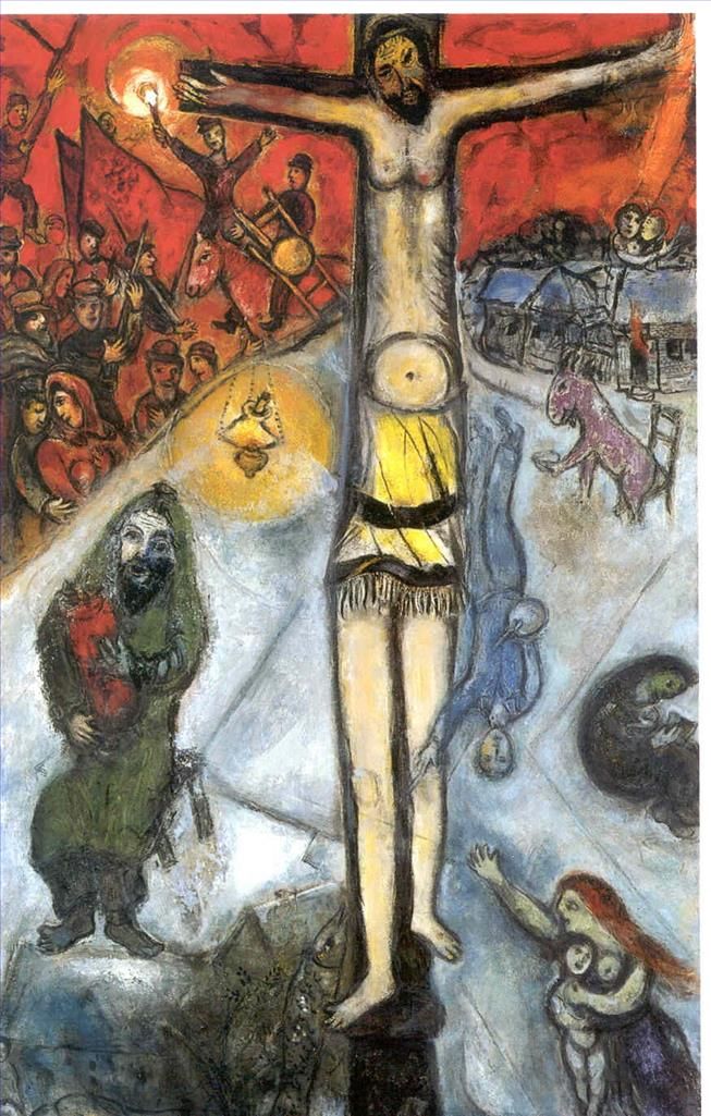 Marc Chagall's Contemporary Various Paintings - Resurrection