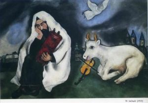 Contemporary Artwork by Marc Chagall - Solitude