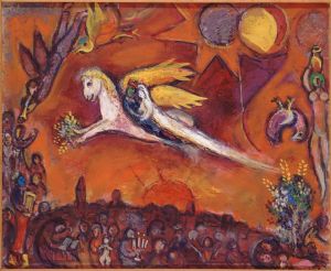 Contemporary Artwork by Marc Chagall - Song of Songs IV