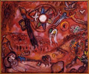 Contemporary Artwork by Marc Chagall - Song of Songs V