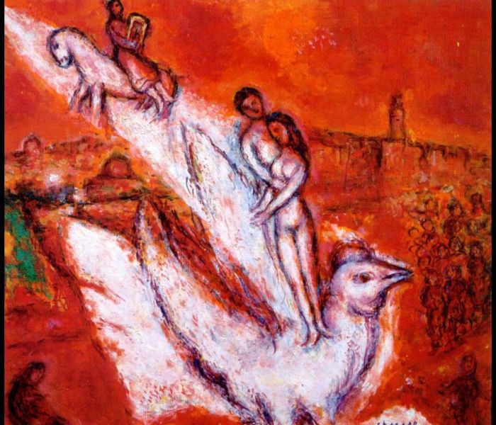 Marc Chagall's Contemporary Various Paintings - Song of Songs