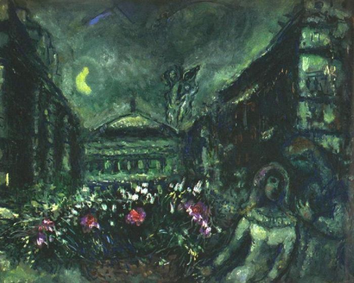 Marc Chagall's Contemporary Various Paintings - The Avenue of Opera