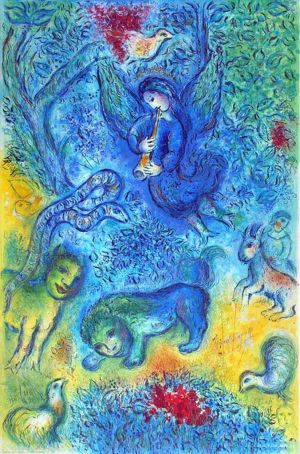 Contemporary Artwork by Marc Chagall - The Magic Flute