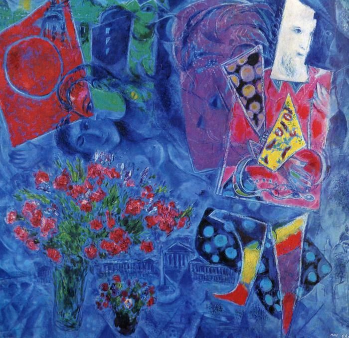 Marc Chagall's Contemporary Various Paintings - The Magician