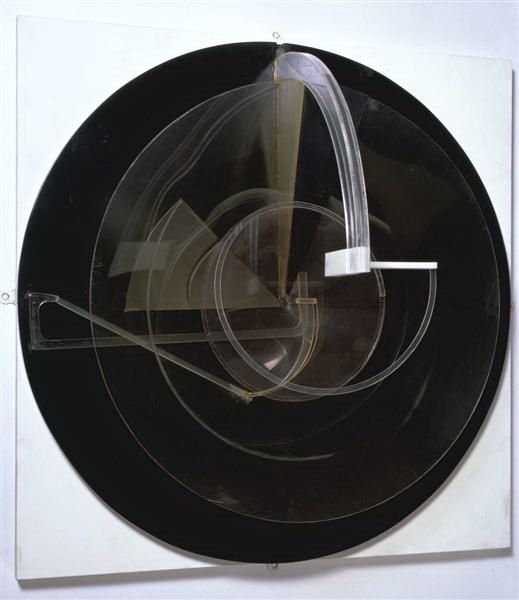 Naum Gabo's Contemporary Sculpture - Circular relief 1925
