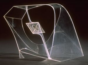 Contemporary Sculpture - Construction in space with crystalline centre 1940