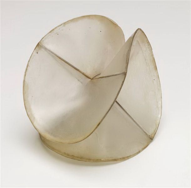 Naum Gabo's Contemporary Sculpture - Model for spheric theme 1937