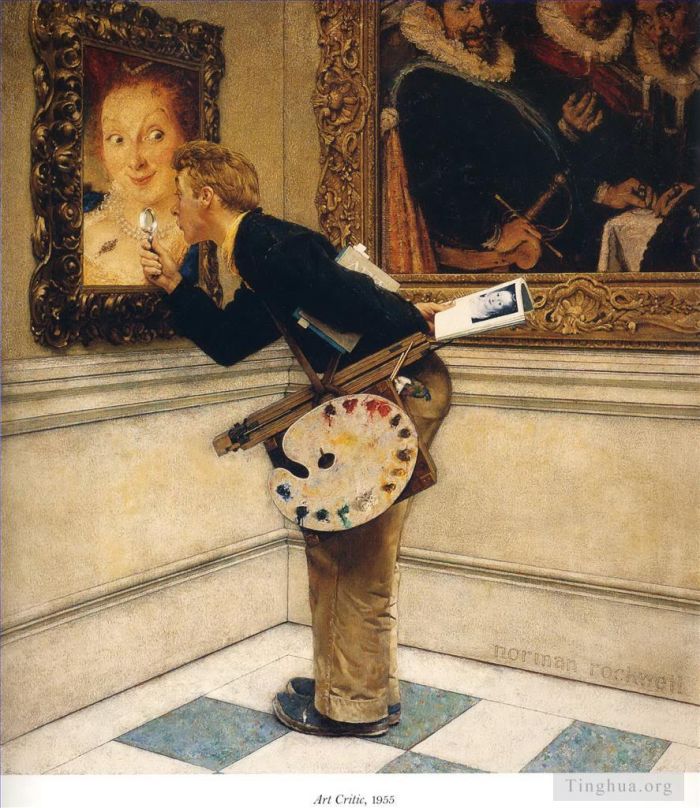 Norman Rockwell's Contemporary Oil Painting - Art critic