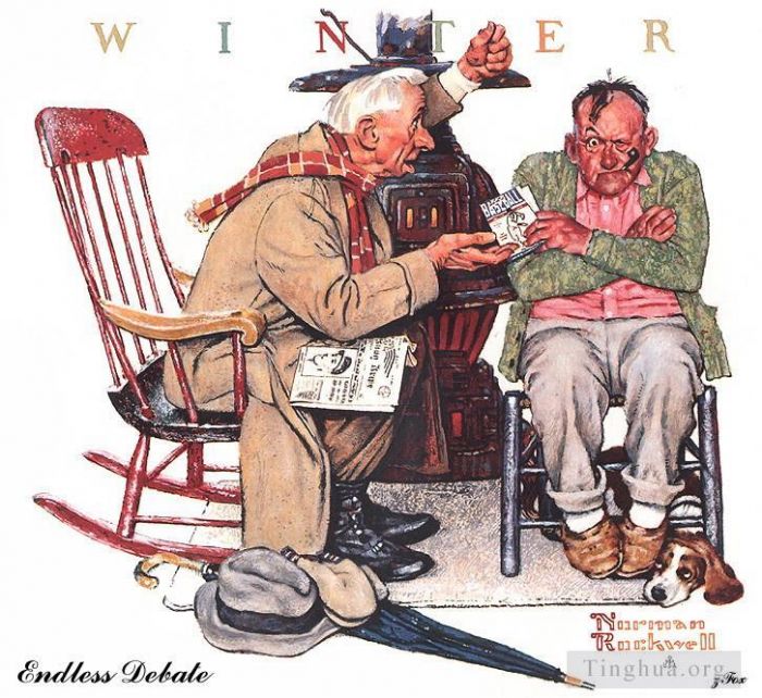 Norman Rockwell's Contemporary Various Paintings - Endless debate