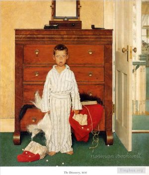 Contemporary Artwork by Norman Rockwell - The discovery