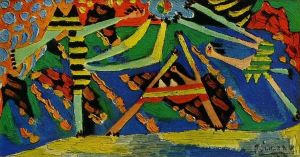 Contemporary Artwork by Pablo Picasso - Baigneuses au ballon 4 1928