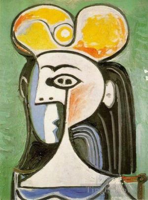 Contemporary Artwork by Pablo Picasso - Buste de femme 1955