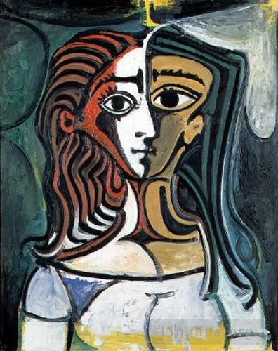 Pablo Picasso's Contemporary Oil Painting - Buste de femme 2 1940
