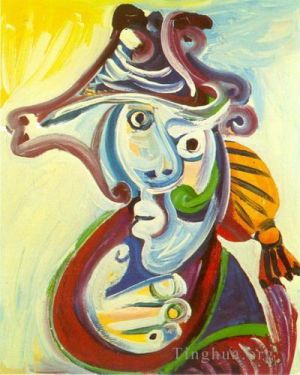 Contemporary Artwork by Pablo Picasso - Buste de torero 1971