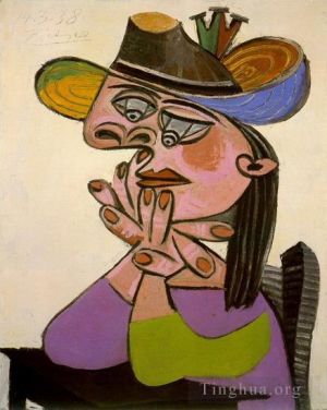 Contemporary Artwork by Pablo Picasso - Femme accoudee 1938