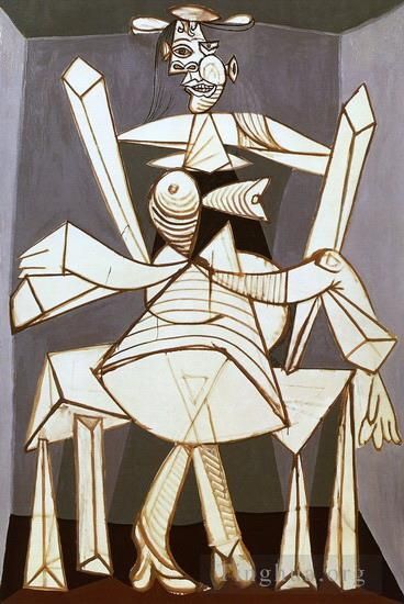 Pablo Picasso's Contemporary Oil Painting - Femme assise dans un fauteuil Dora 1938