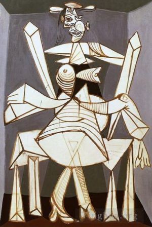 Contemporary Artwork by Pablo Picasso - Femme assise dans un fauteuil Dora 1938
