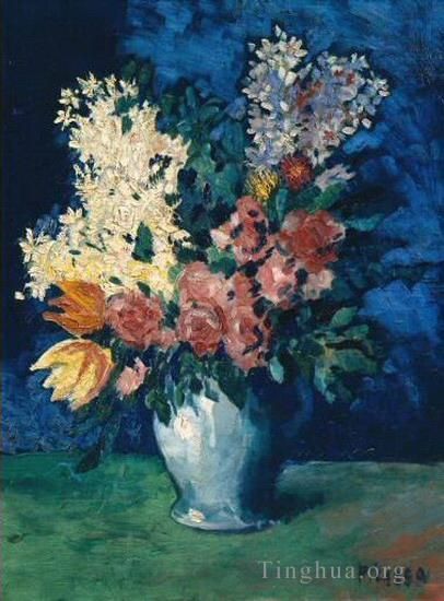 Pablo Picasso's Contemporary Oil Painting - Fleurs 1901