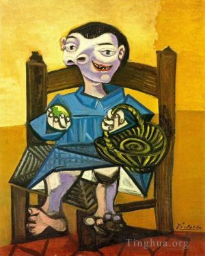 Contemporary Artwork by Pablo Picasso - Garcon au panier 1939