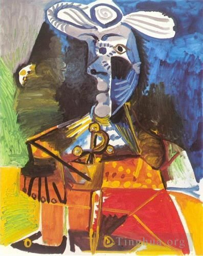 Pablo Picasso's Contemporary Oil Painting - Le matador 1970