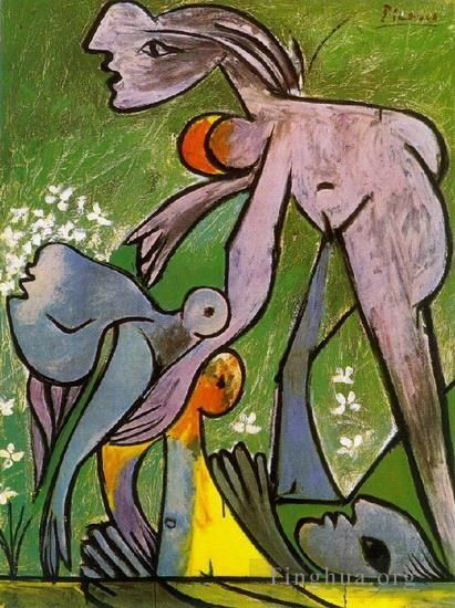 Pablo Picasso's Contemporary Oil Painting - Le sauvetage 1933